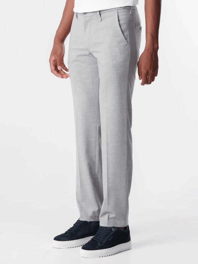 
                  
                    DRYKORN - Broek Fago Visgraat Lichtgrijs Broeken Drykorn 
                  
                