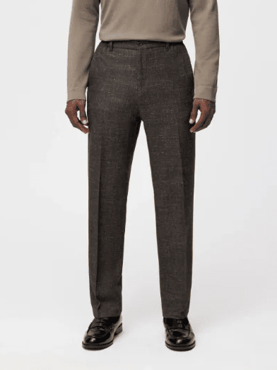 DRYKORN - Broek Garona Donkerbruin Broeken Drykorn 