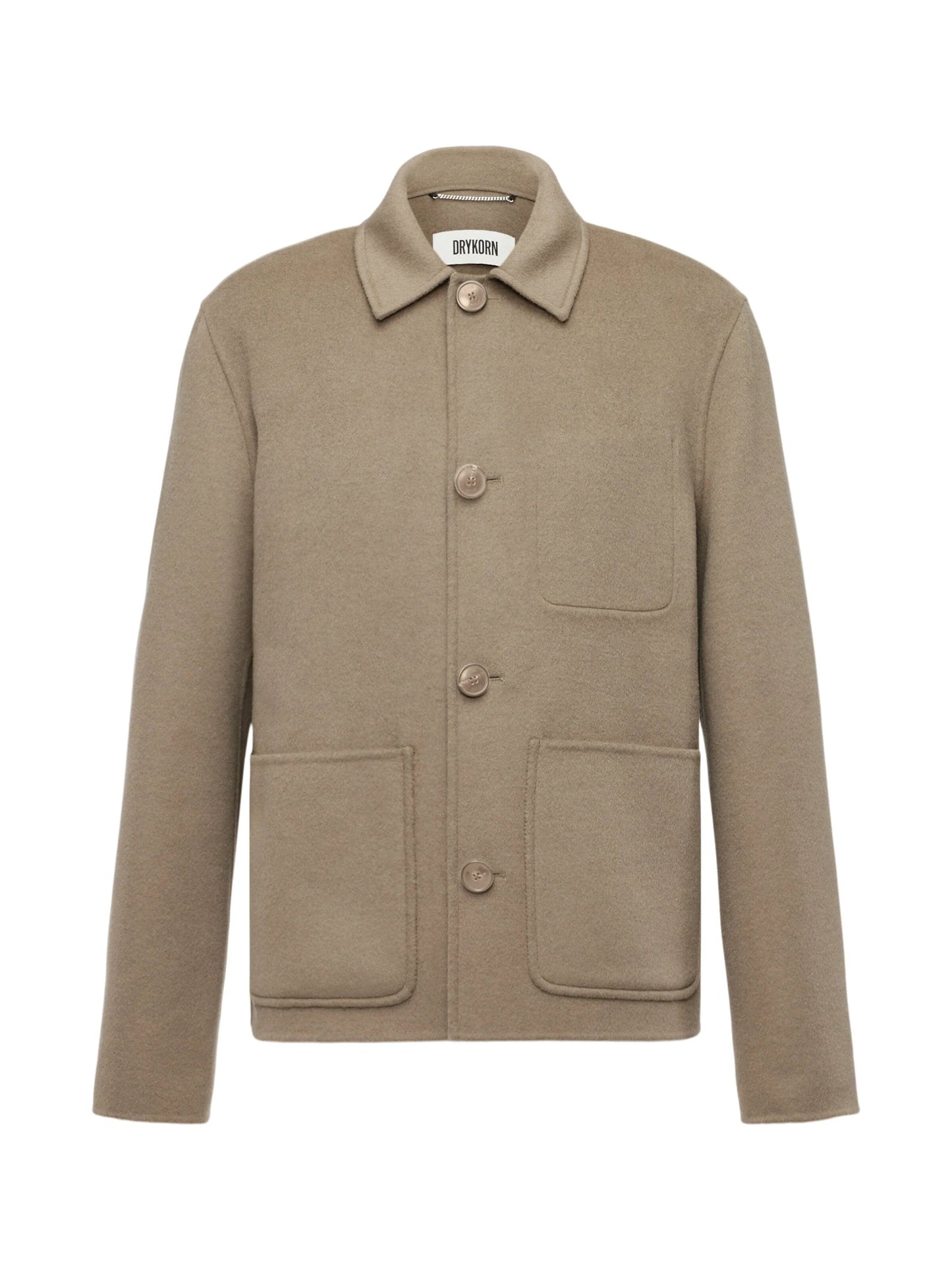 DRYKORN - Jas Makona Dark Beige Jassen Drykorn 