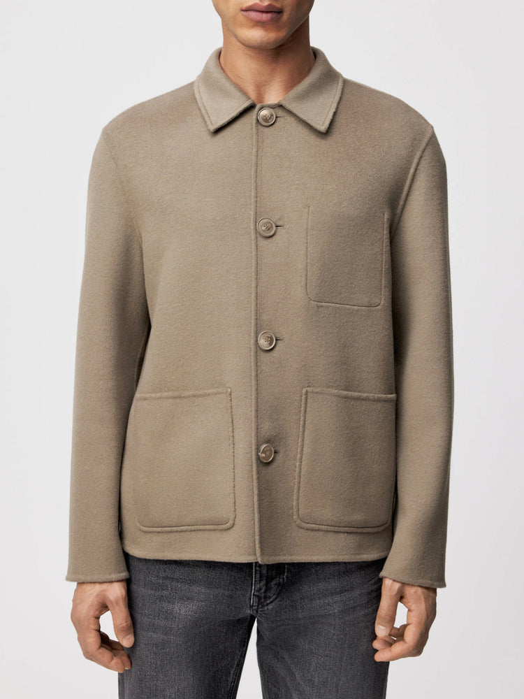 DRYKORN - Jas Makona Dark Beige Jassen Drykorn 