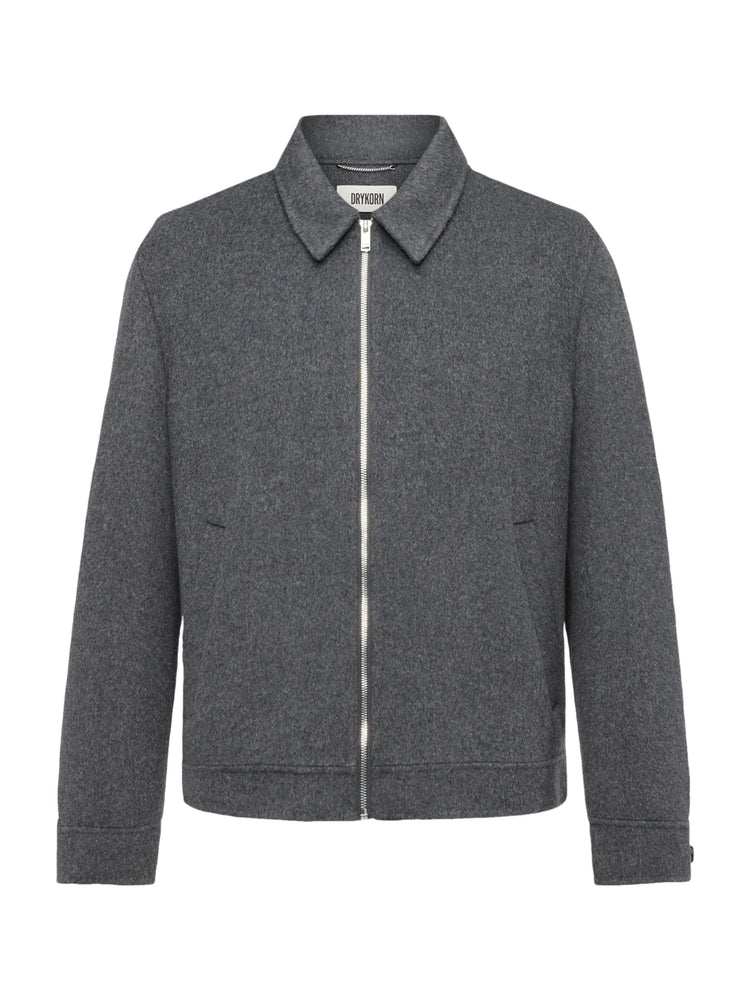 DRYKORN - Jas Ricca_2 Dark Grey Jassen Drykorn 