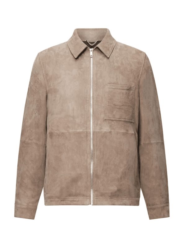 
                  
                    DRYKORN - Suède Leren Jas Beige Jassen Drykorn 
                  
                