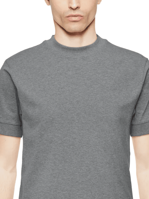 DRYKORN - T-Shirt Stretch Anton Grijs T-shirts Drykorn 