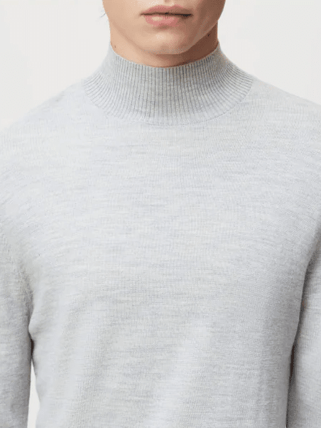 DRYKORN - Turtle Neck Watson Lichtgrijs Truien Drykorn 