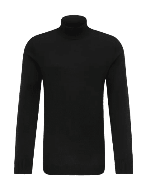 DRYKORN - Turtleneck Watson Zwart Truien Drykorn 