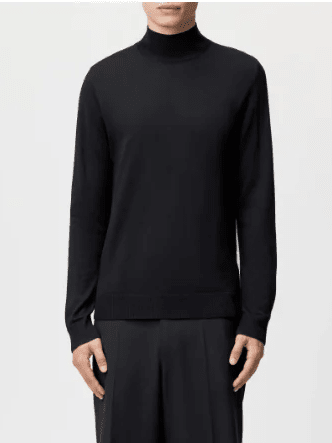 DRYKORN - Turtleneck Watson Zwart Truien Drykorn 