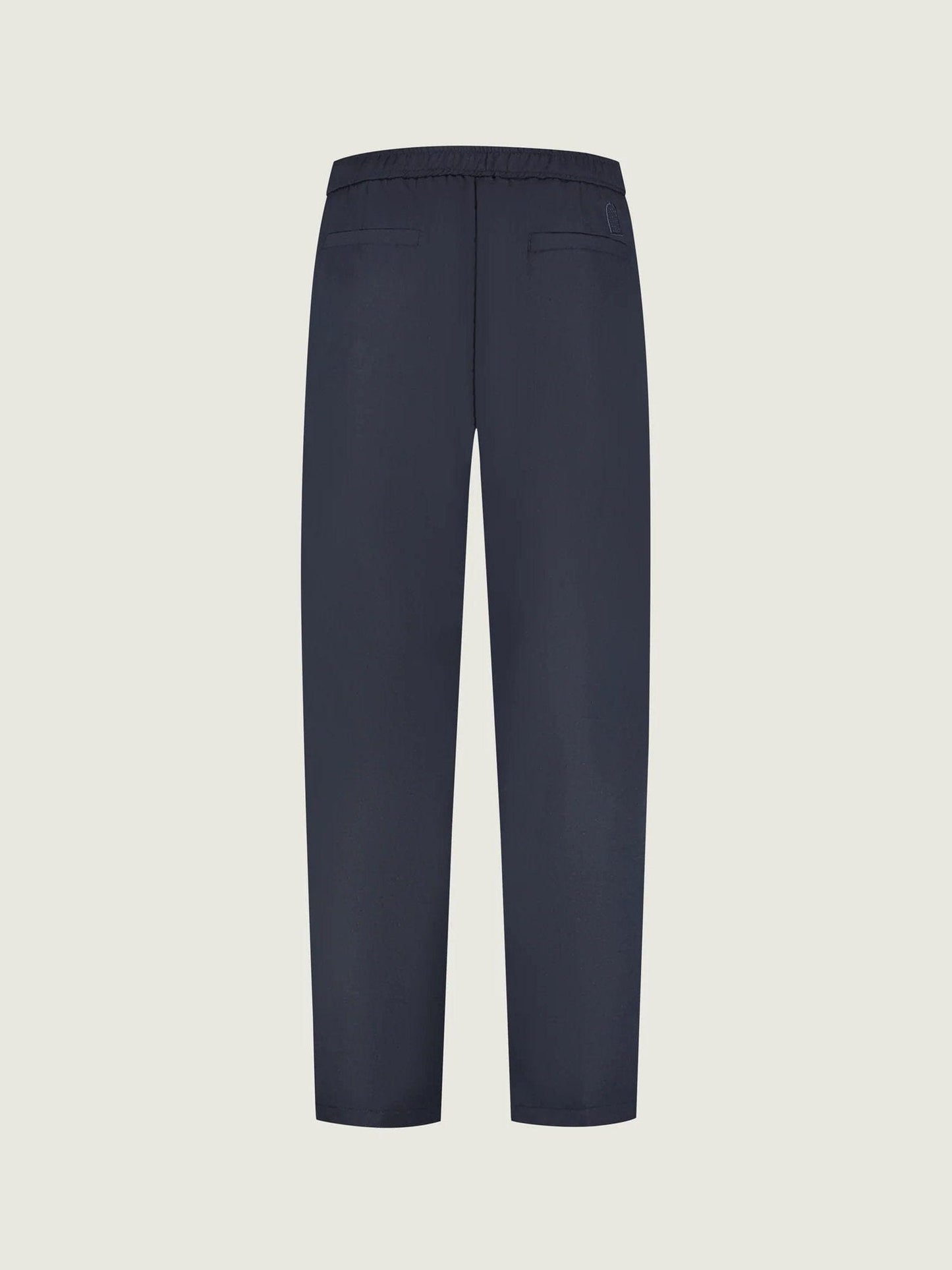 DUQUEZZI - Wool Blend Trousers Navy Broeken Duquezzi 