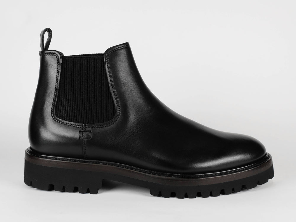 FABIANO RICCI - Chelsea Boot Leer Zwart Schoenen Fabiano Ricci 