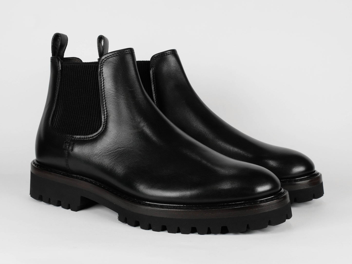 FABIANO RICCI - Chelsea Boot Leer Zwart Schoenen Fabiano Ricci 