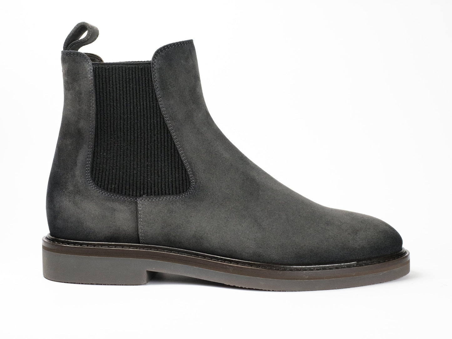 FABIANO RICCI - Chelsea Boot Suède Antraciet Schoenen Fabiano Ricci 