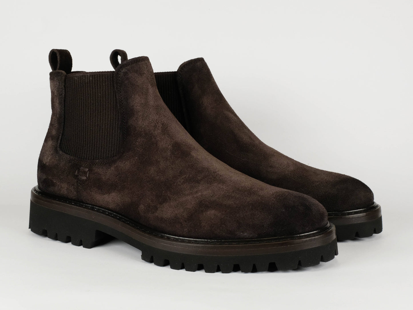 FABIANO RICCI - Chelsea Boot Suède Bruin Schoenen Fabiano Ricci 