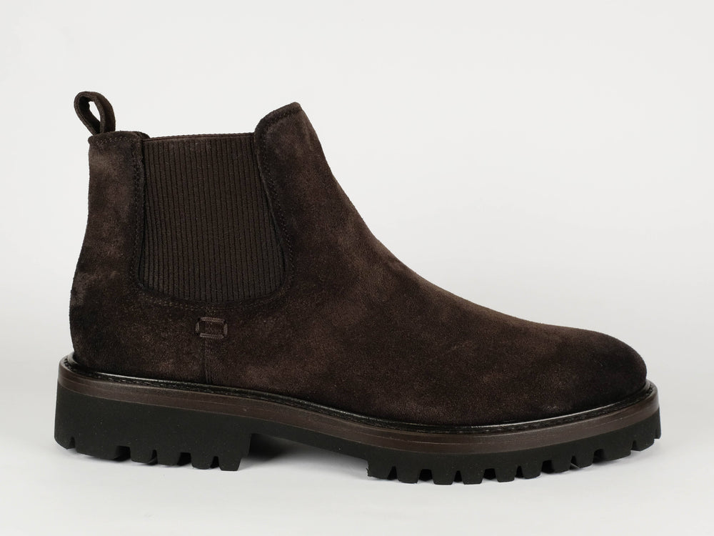 FABIANO RICCI - Chelsea Boot Suède Bruin Schoenen Fabiano Ricci 