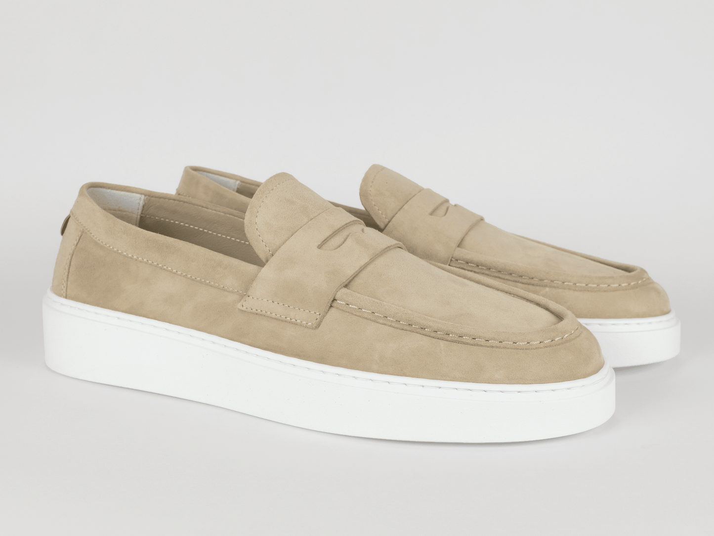 
                  
                    FABIANO RICCI - Loafer Suede Beige Sneakers Fabiano Ricci 
                  
                