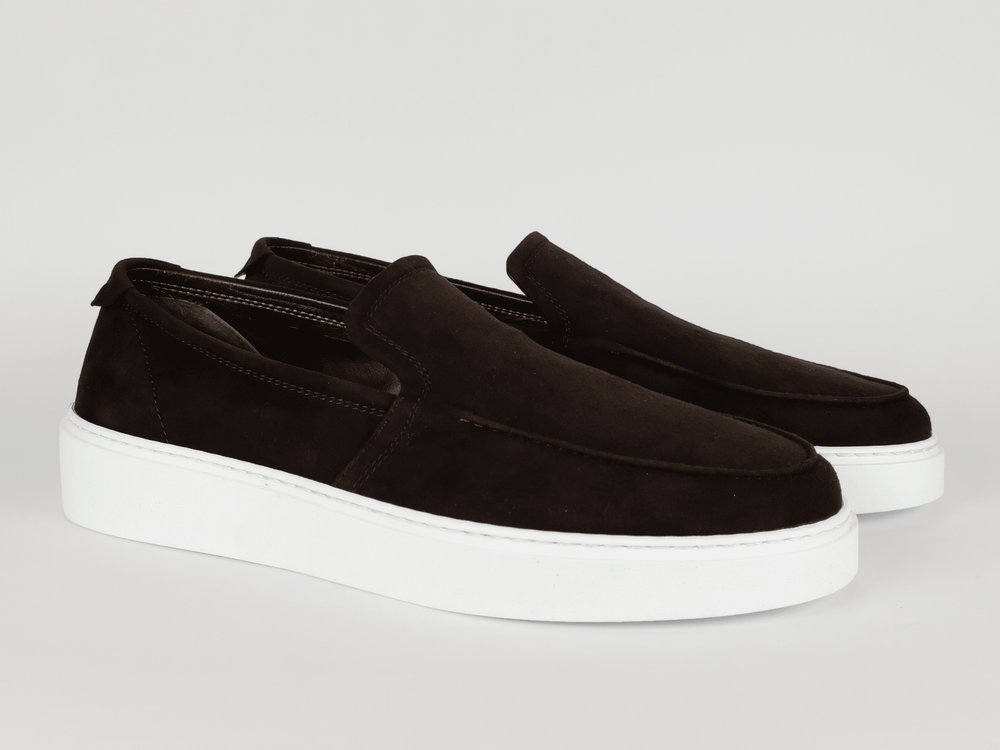 FABIANO RICCI - Loafer Suede Bruin Sneakers Fabiano Ricci 