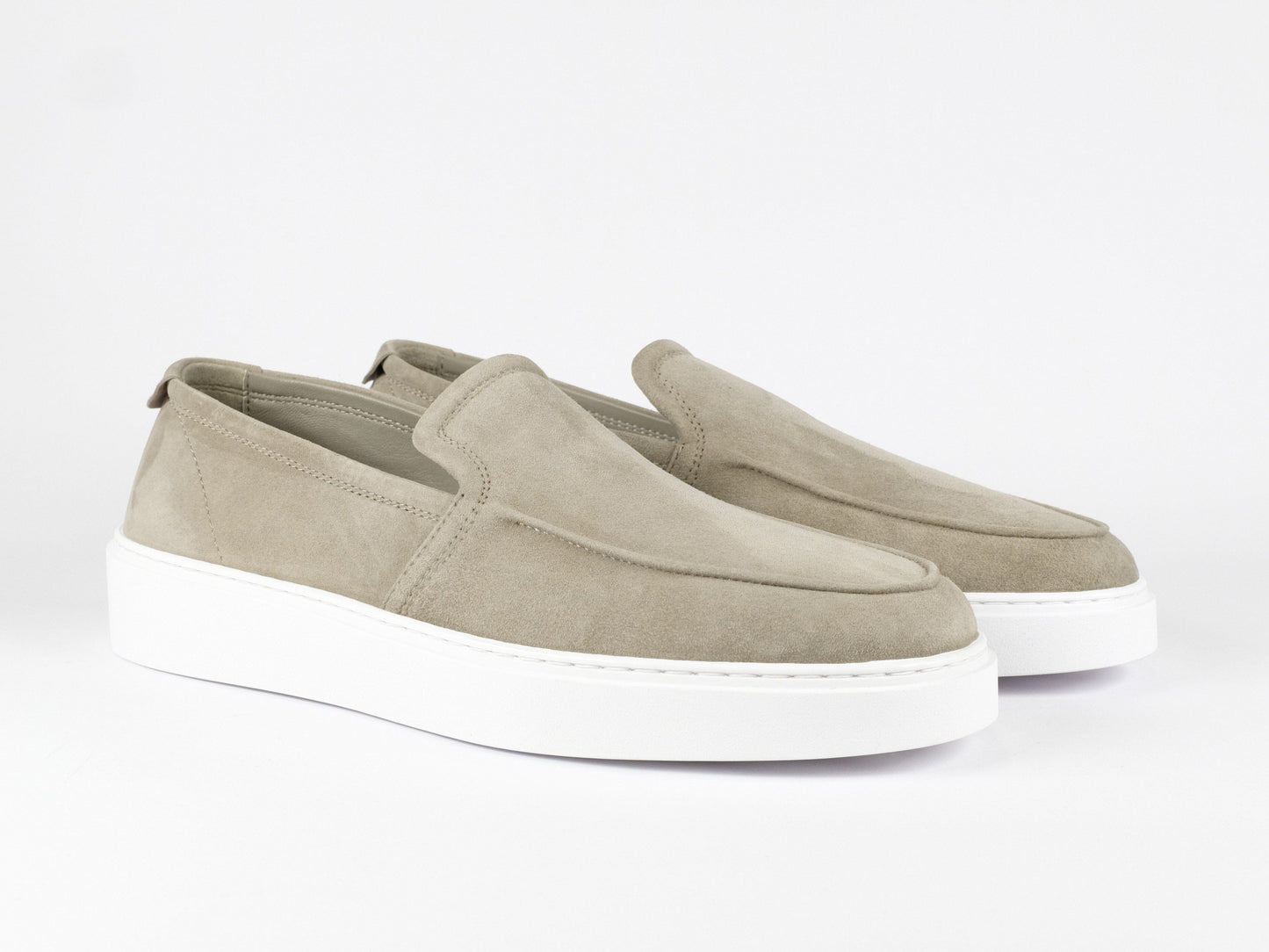 FABIANO RICCI - Loafer Suede Groen Sneakers Fabiano Ricci 