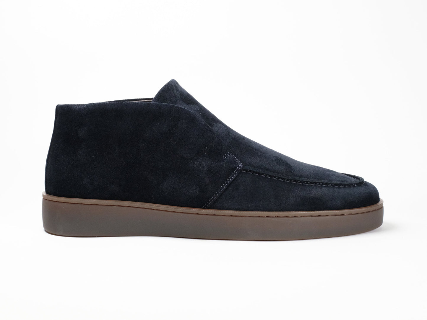 FABIANO RICCI - Sneaker Halfhoog Met Pels Donkerblauw Schoenen Fabiano Ricci 