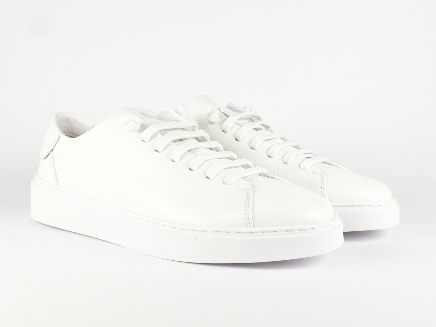 FABIANO RICCI - Sneaker Leder Wit Sneakers Fabiano Ricci 