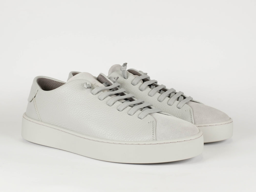 FABIANO RICCI - Sneaker Leer Suède Grijs Sneakers Fabiano Ricci 