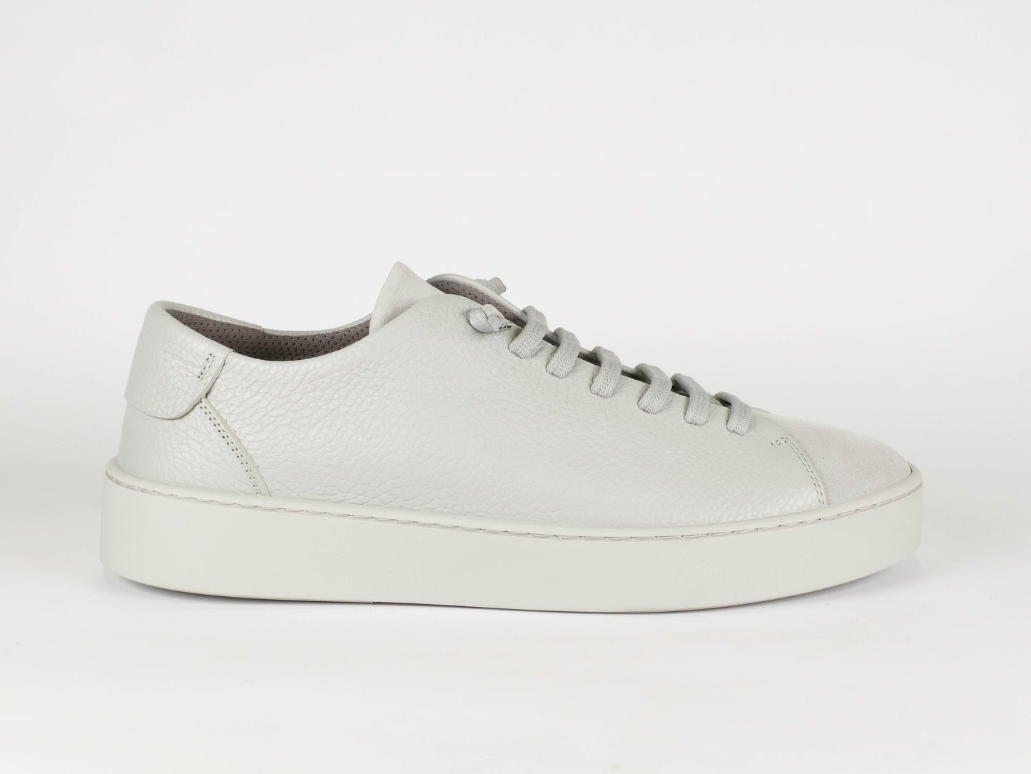FABIANO RICCI - Sneaker Leer Suède Grijs Sneakers Fabiano Ricci 