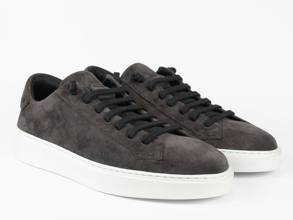 FABIANO RICCI - Sneaker Suede Antraciet Sneakers Fabiano Ricci 