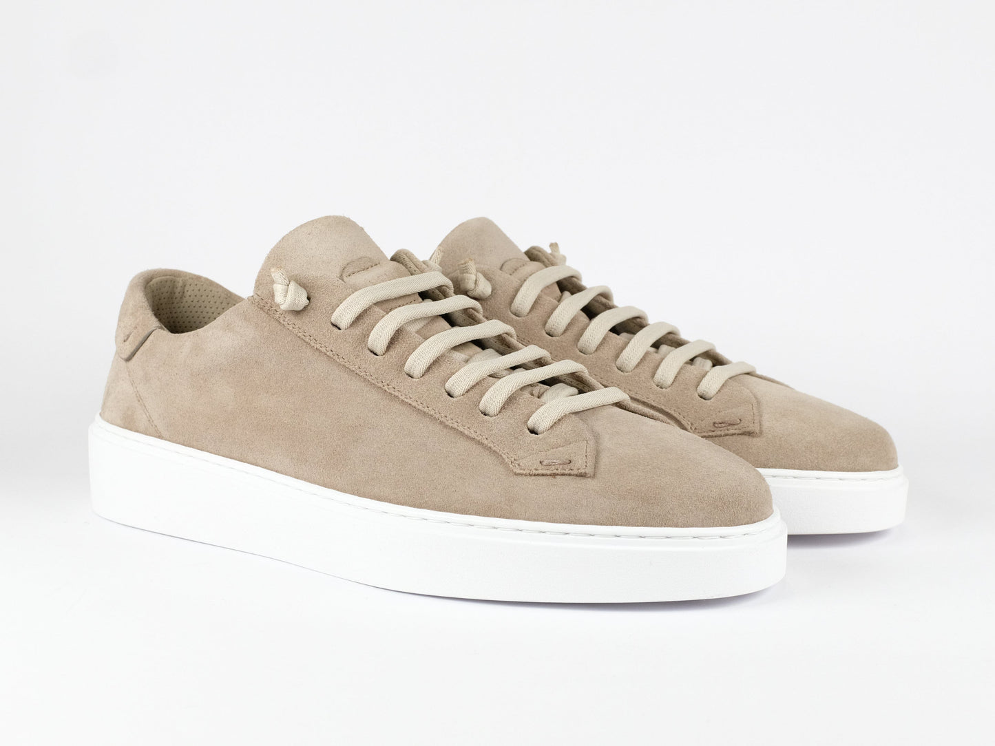 FABIANO RICCI - Sneaker Suède Beige Sneakers Fabiano Ricci 