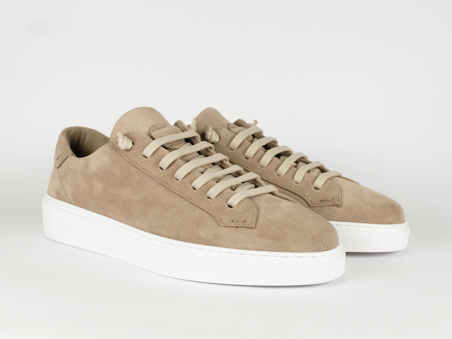 FABIANO RICCI - Sneaker Suède Beige Sneakers Fabiano Ricci 