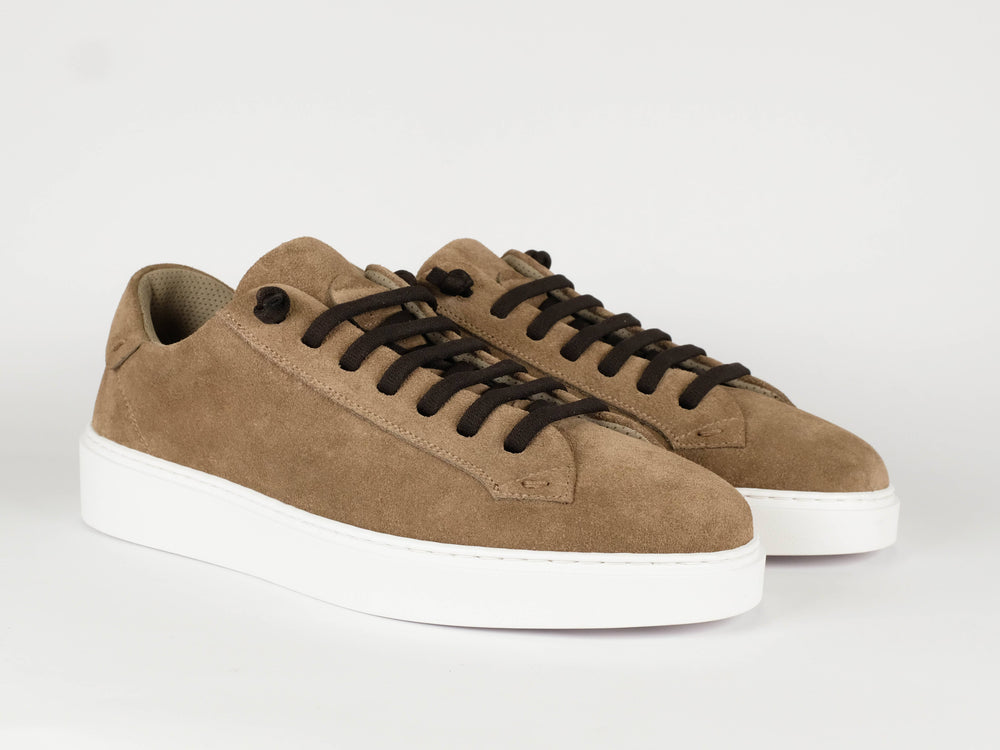 FABIANO RICCI - Sneaker Suède Bruin Sneakers Fabiano Ricci 