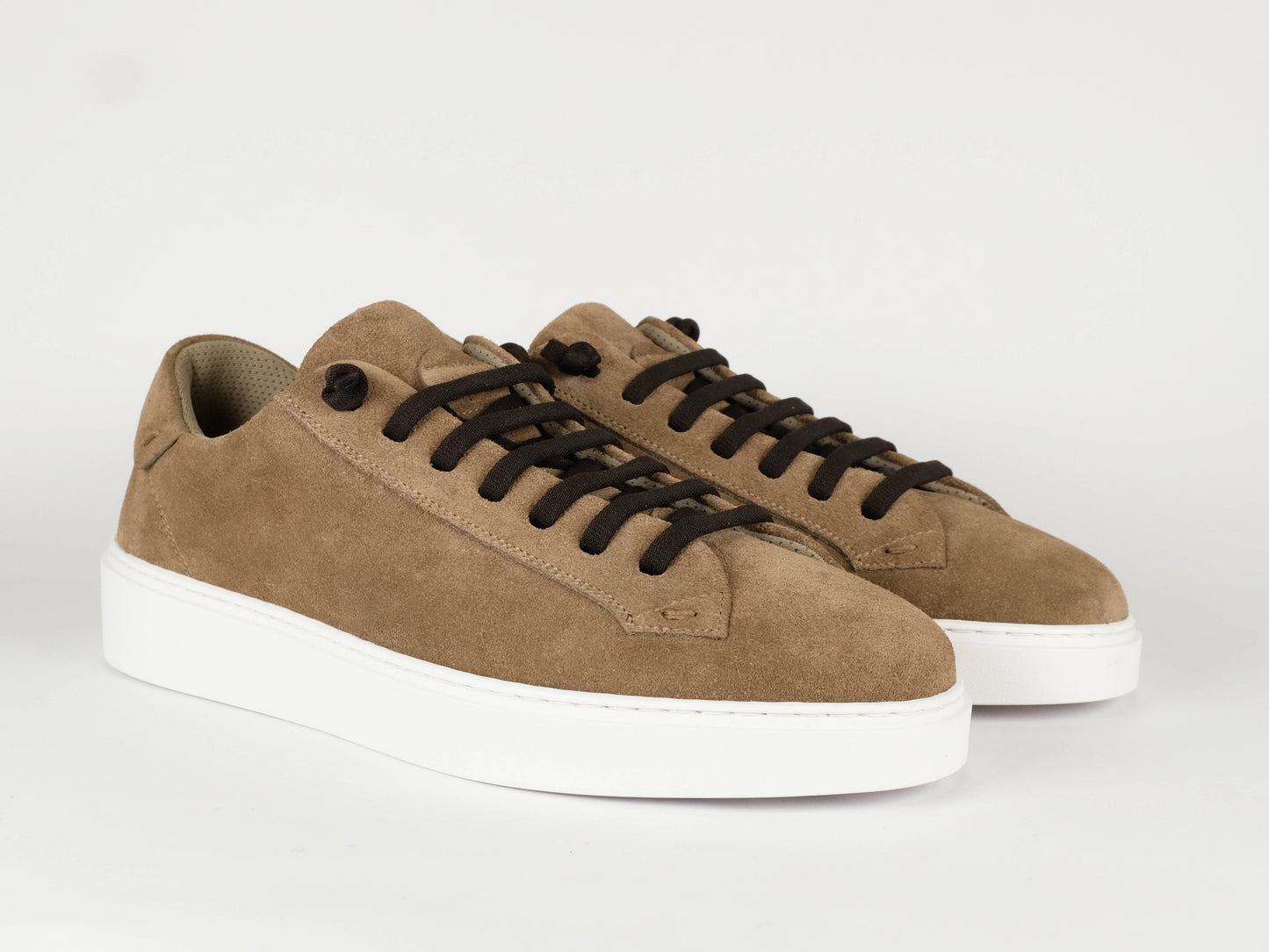 FABIANO RICCI - Sneaker Suède Bruin Sneakers Fabiano Ricci 