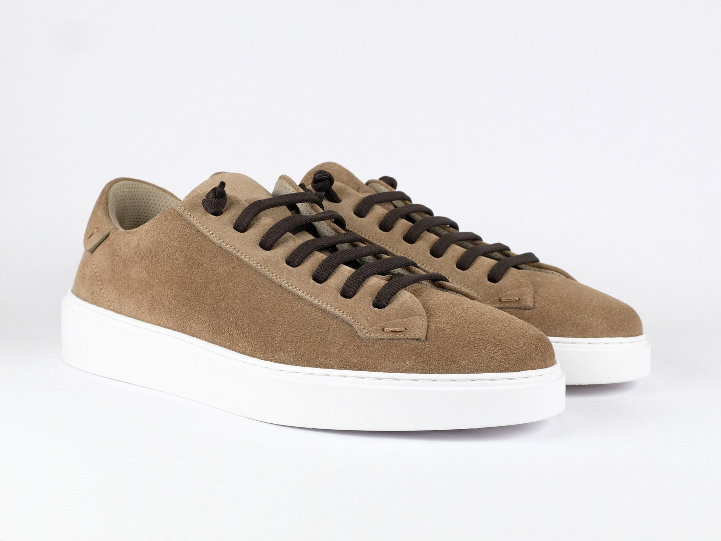 FABIANO RICCI - Sneaker Suède Bruin Sneakers Fabiano Ricci 
