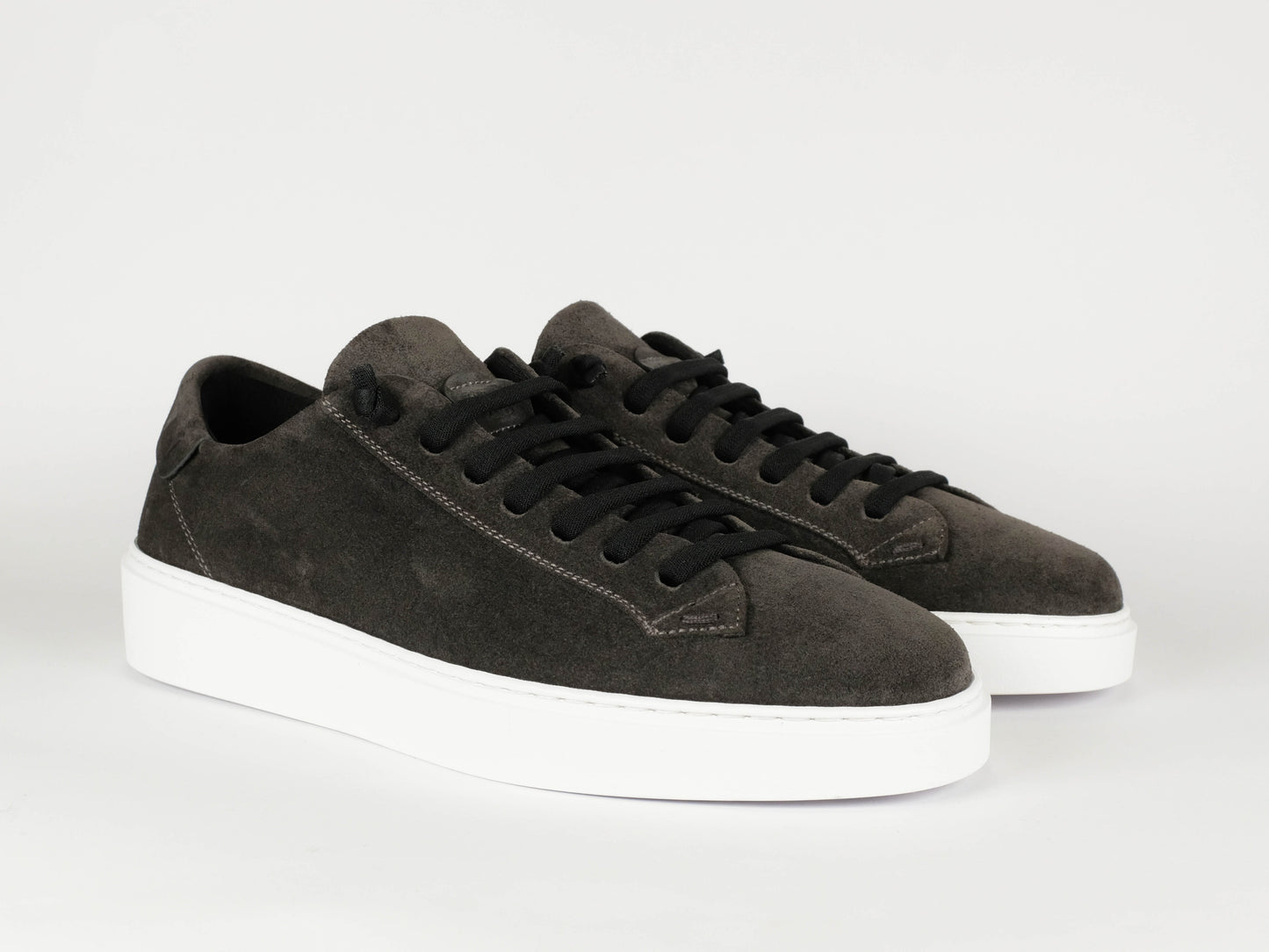FABIANO RICCI - Sneaker Suède Grijs Sneakers Fabiano Ricci 