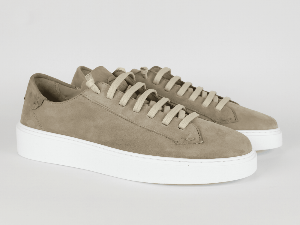 FABIANO RICCI - Sneaker Suede Grijsgroen Sneakers Fabiano Ricci 