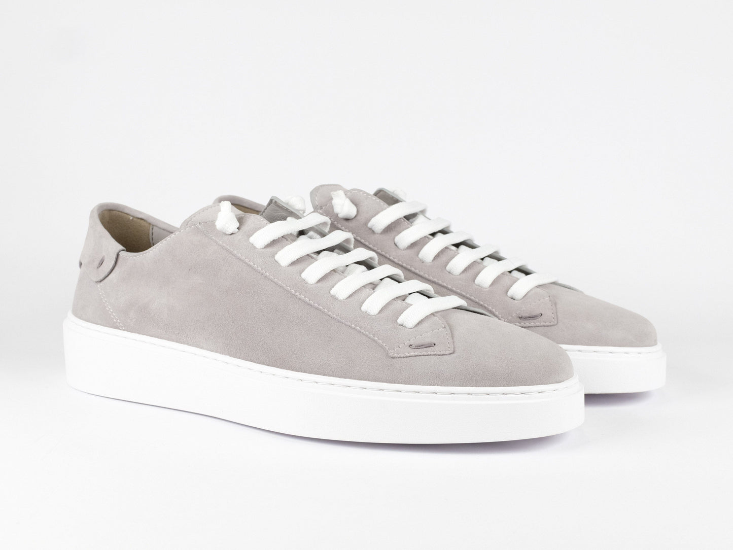 FABIANO RICCI - Sneaker Suede Lichtgrijs Sneakers Fabiano Ricci 