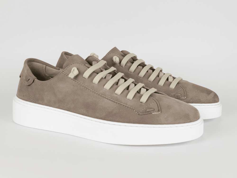 FABIANO RICCI - Sneaker Suede Taupe Sneakers Fabiano Ricci 