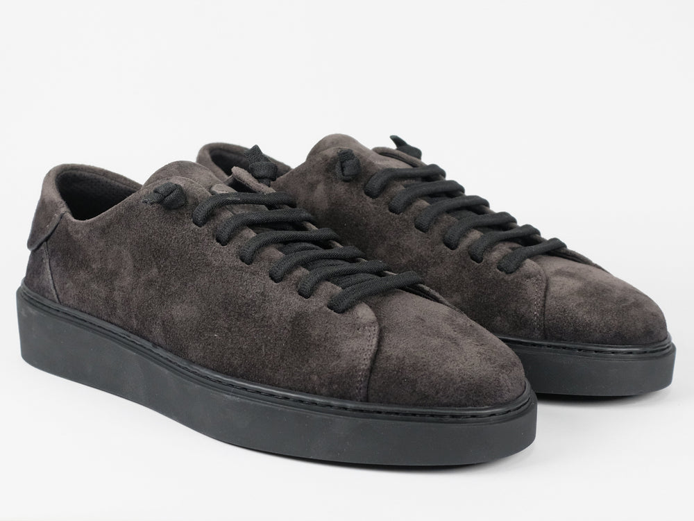 FABIANO RICCI - Sneaker Suede Zwart Sneakers Fabiano Ricci 