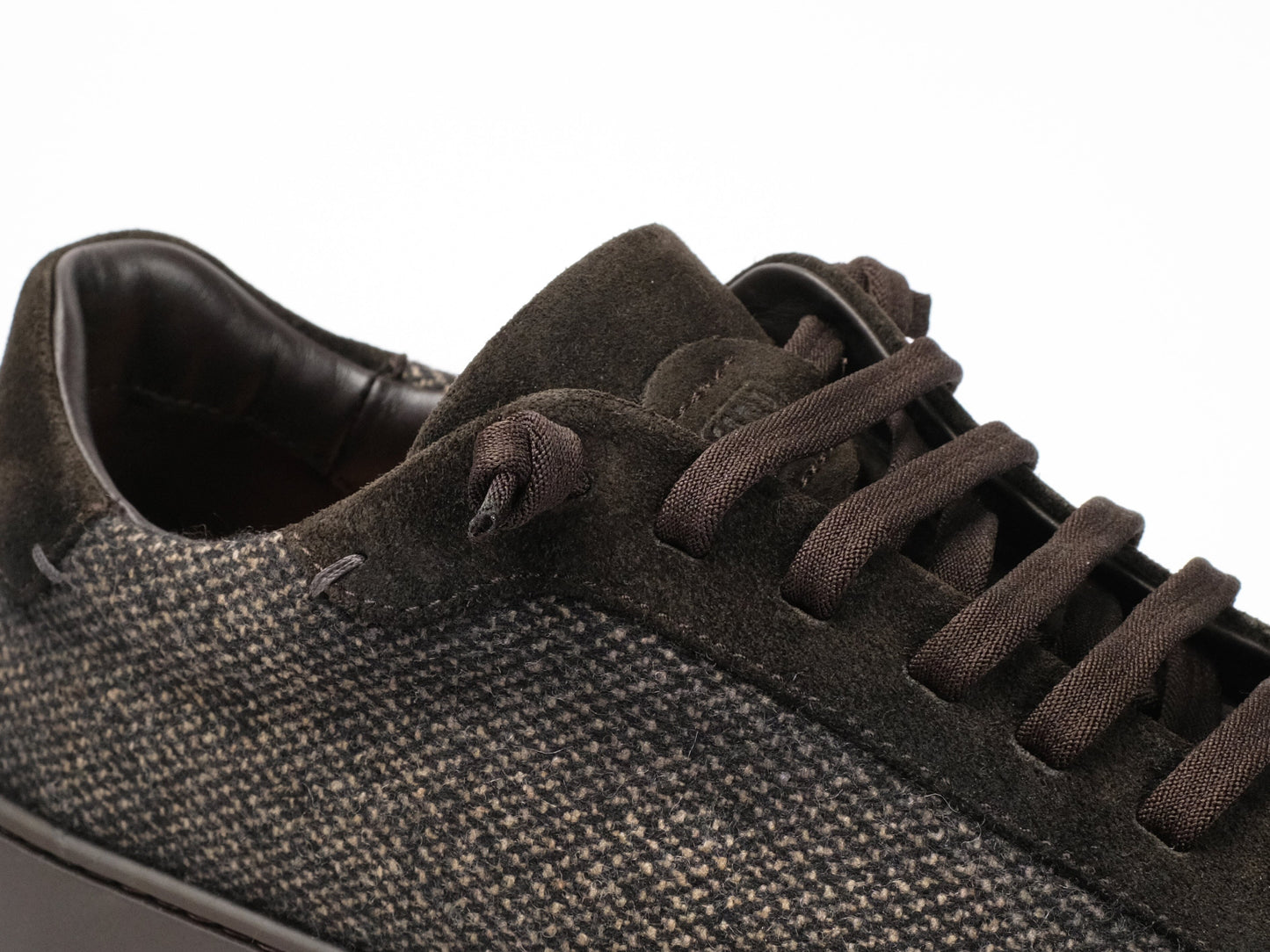 
                  
                    FABIANO RICCI - Sneaker Wol/Suède Donkerbruin Sneakers Fabiano Ricci 
                  
                