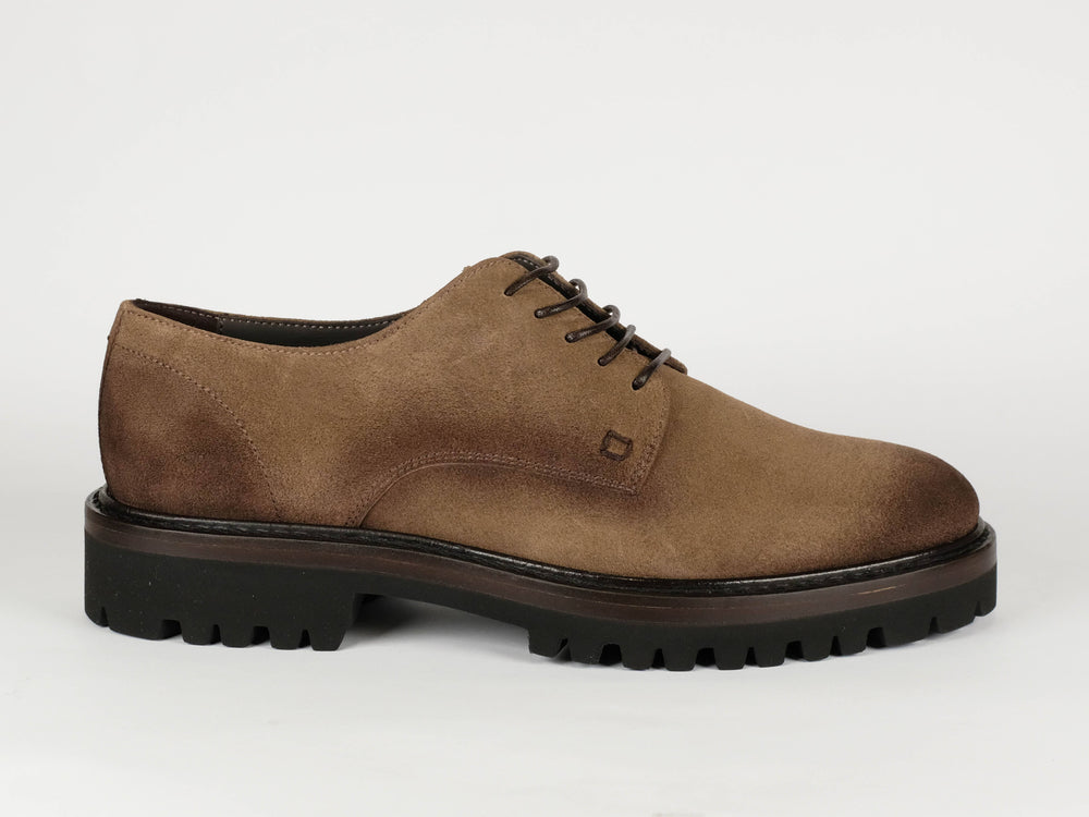 FABIANO RICCI - Veterschoen Suède Bruin Schoenen Fabiano Ricci 
