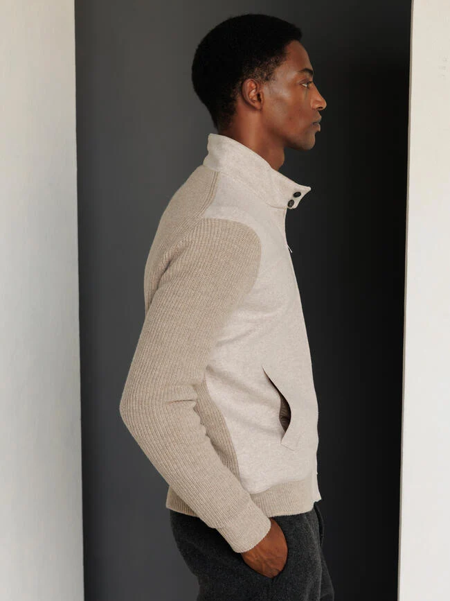 
                  
                    FERRANTE - Jacket in merino blend | Beige Jassen Ferrante 
                  
                
