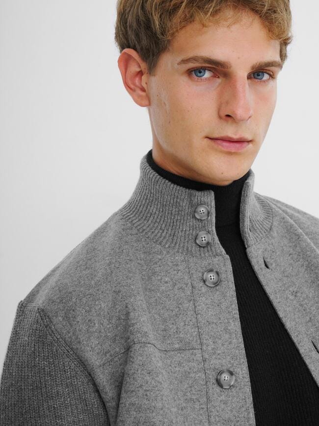 
                  
                    FERRANTE - Padded Knitted Wool Jacket Jassen Ferrante 
                  
                