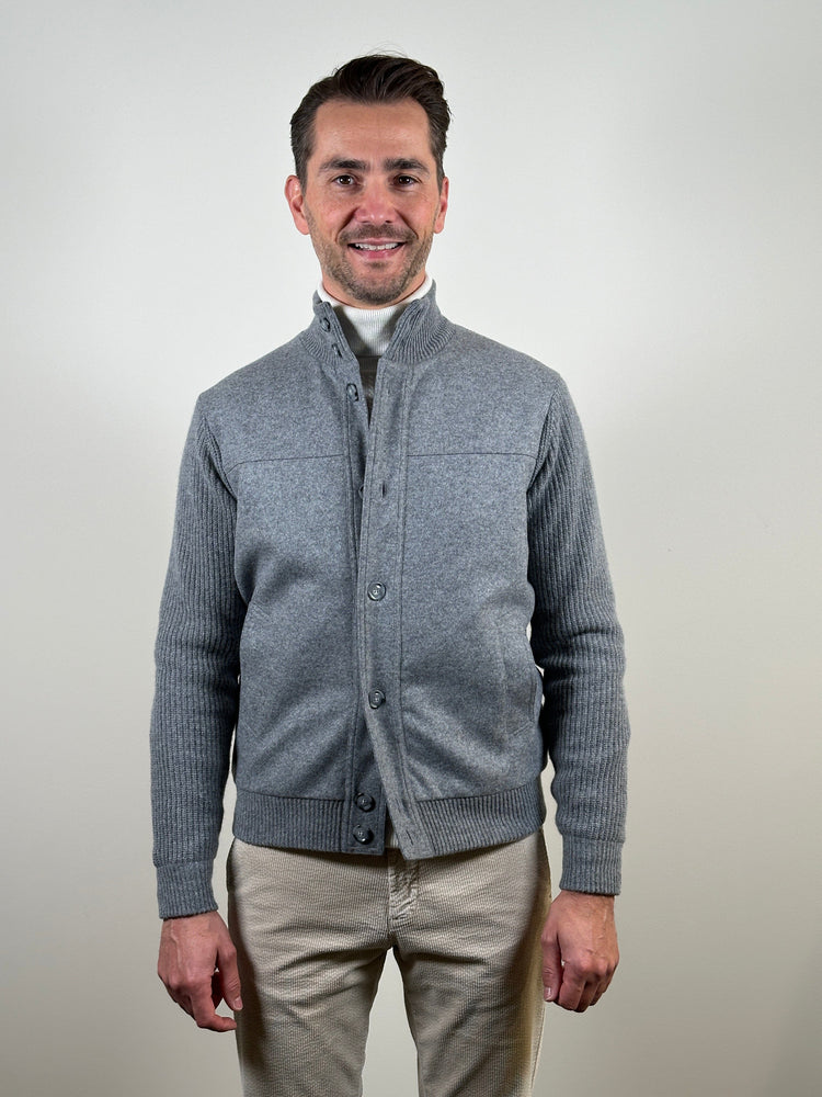 
                  
                    FERRANTE - Padded Knitted Wool Jacket Jassen Ferrante 
                  
                