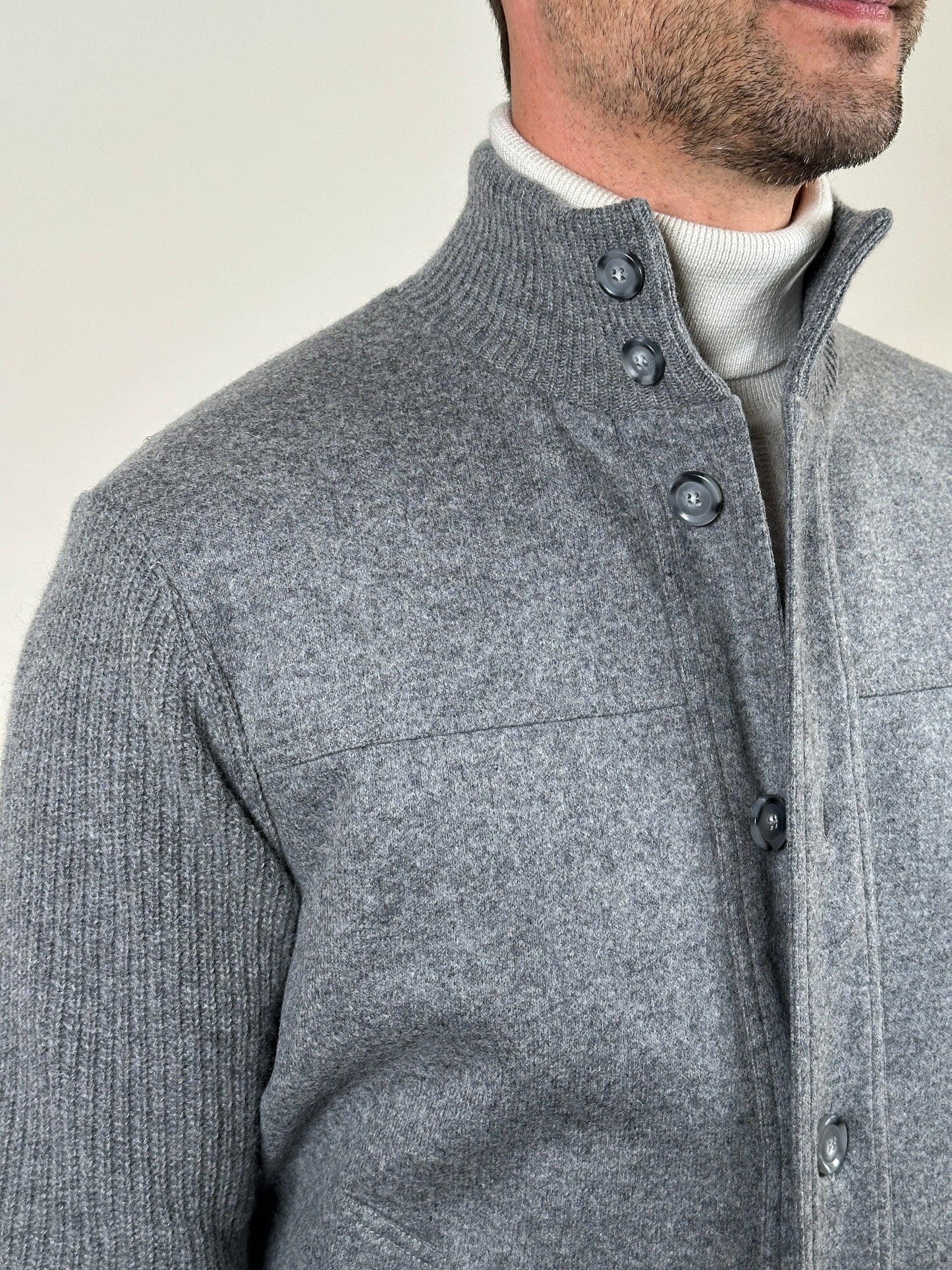 
                  
                    FERRANTE - Padded Knitted Wool Jacket Jassen Ferrante 
                  
                