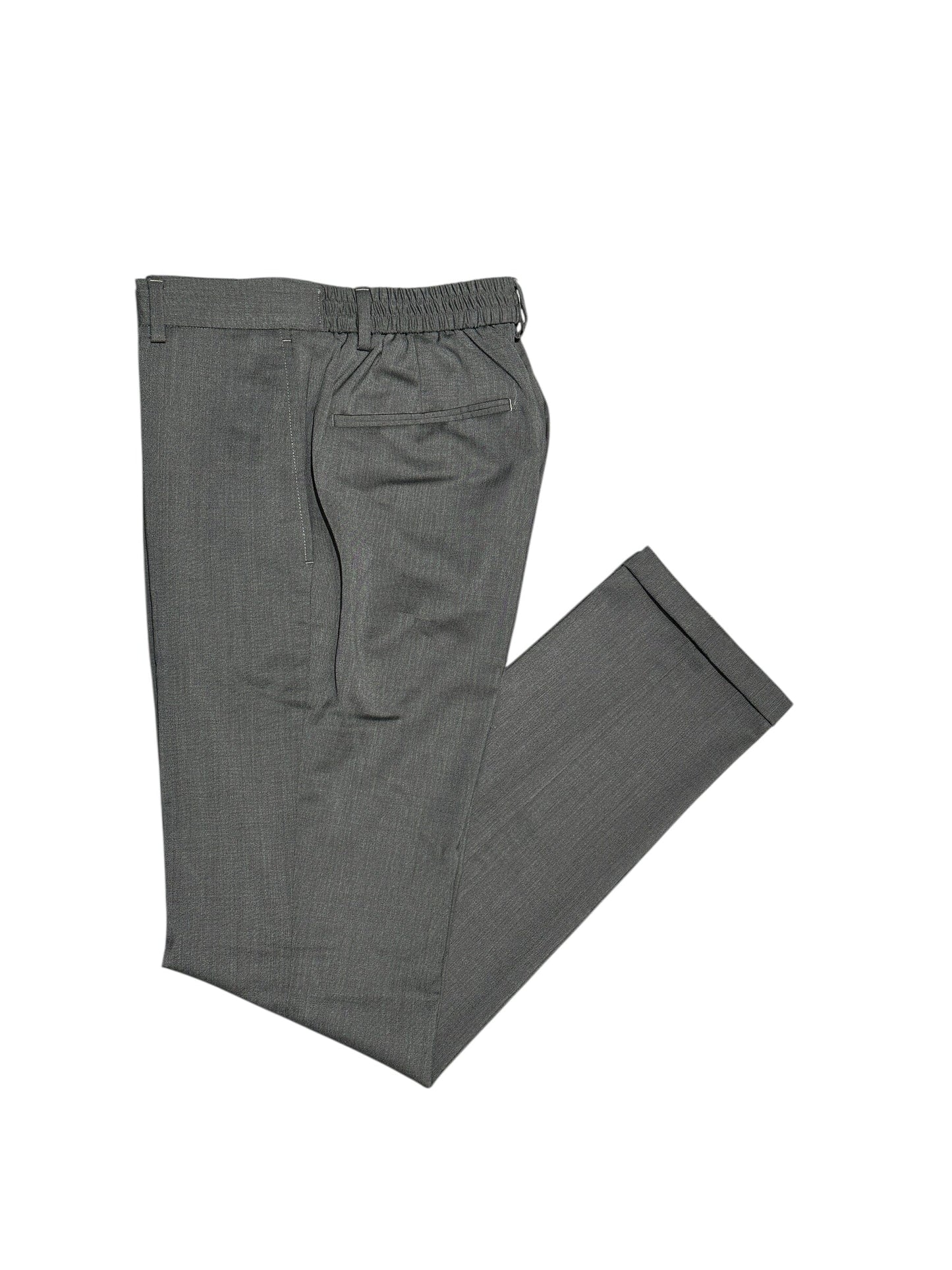 GENTI - Broek Tribeca Marzotto Wool Antraciet Broeken Genti 