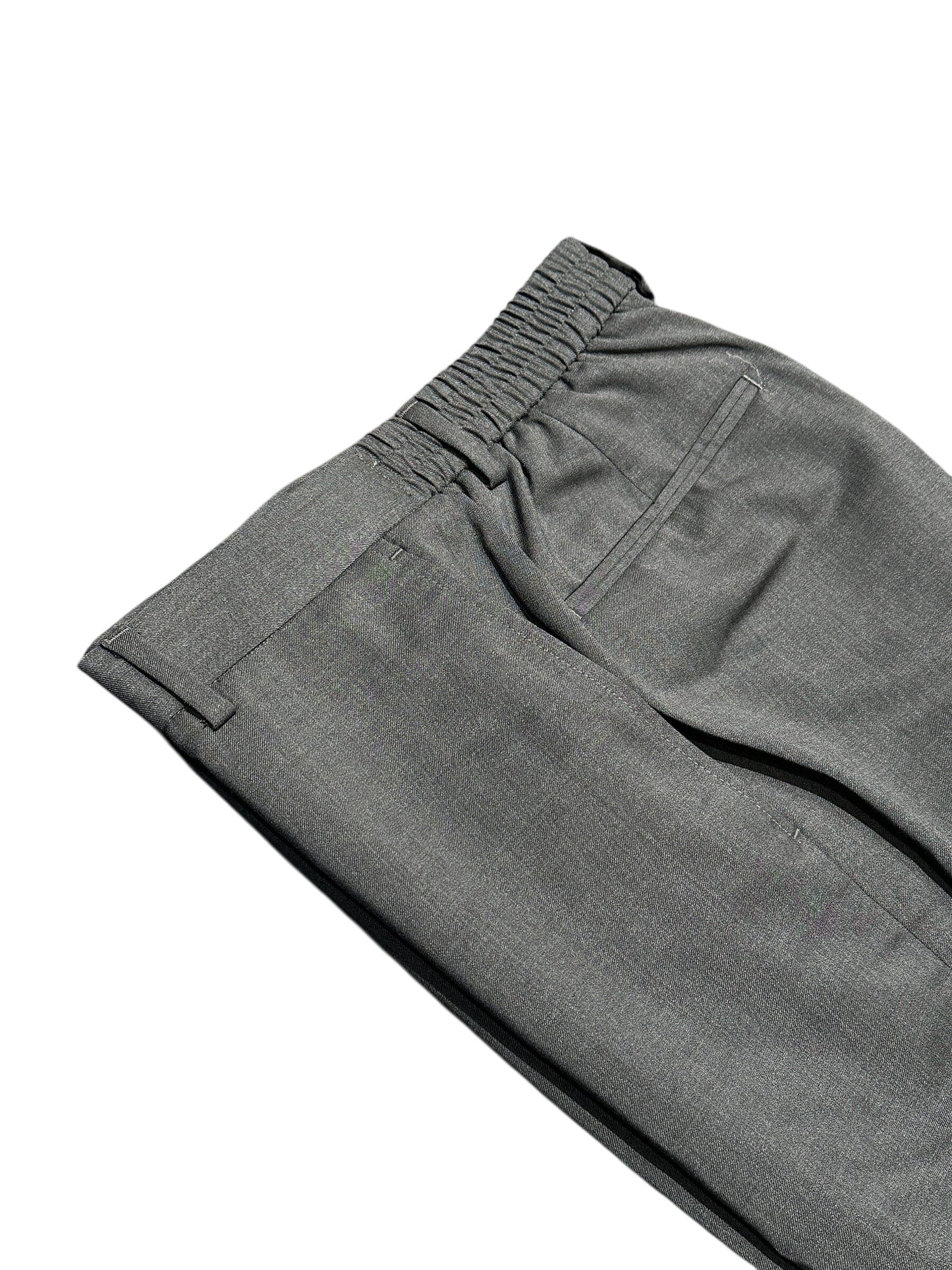 GENTI - Broek Tribeca Marzotto Wool Antraciet Broeken Genti 