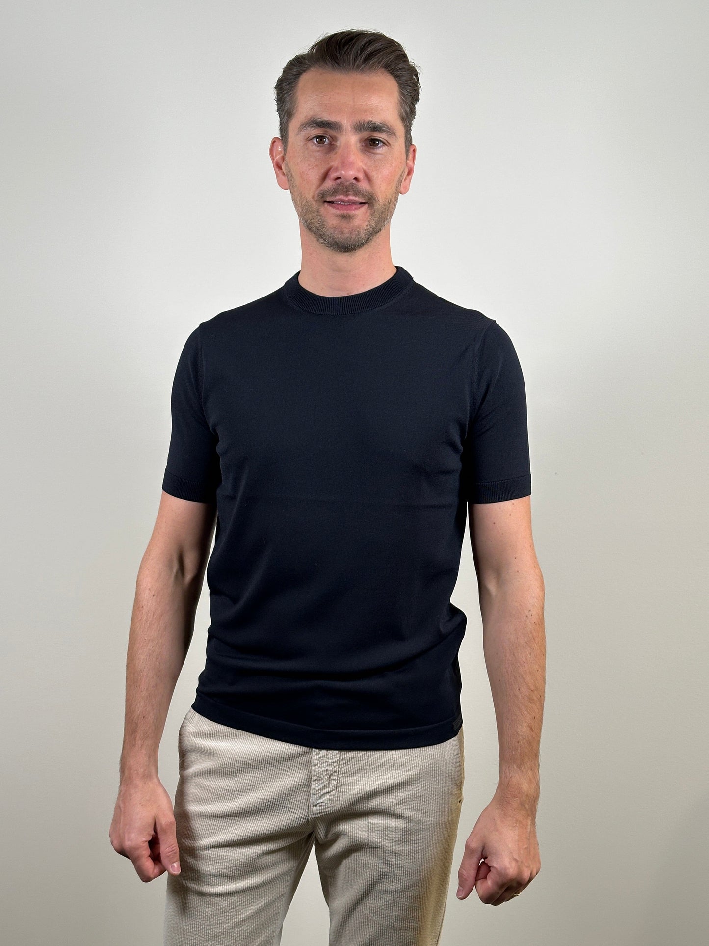 GENTI - Cool Dry T-Shirt Blauw T-shirts Genti 