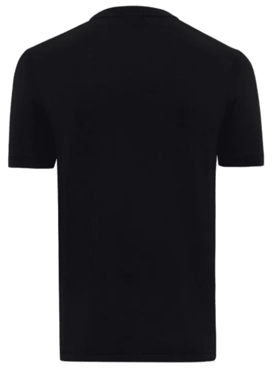 GENTI - Cool Dry T-Shirt Zwart T-shirts Genti 
