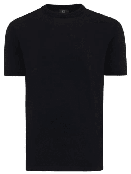 GENTI - Cool Dry T-Shirt Zwart T-shirts Genti 