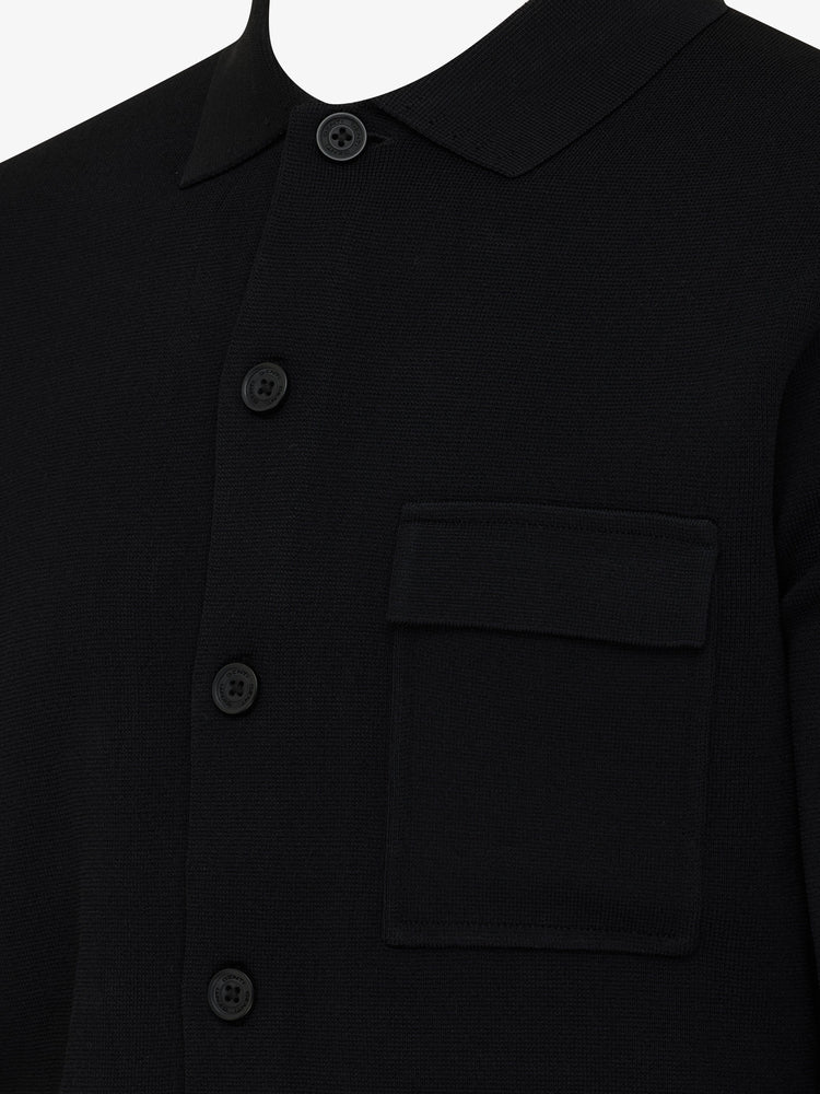 
                  
                    GENTI - Overshirt Cool Dry Zwart Truien Genti 
                  
                