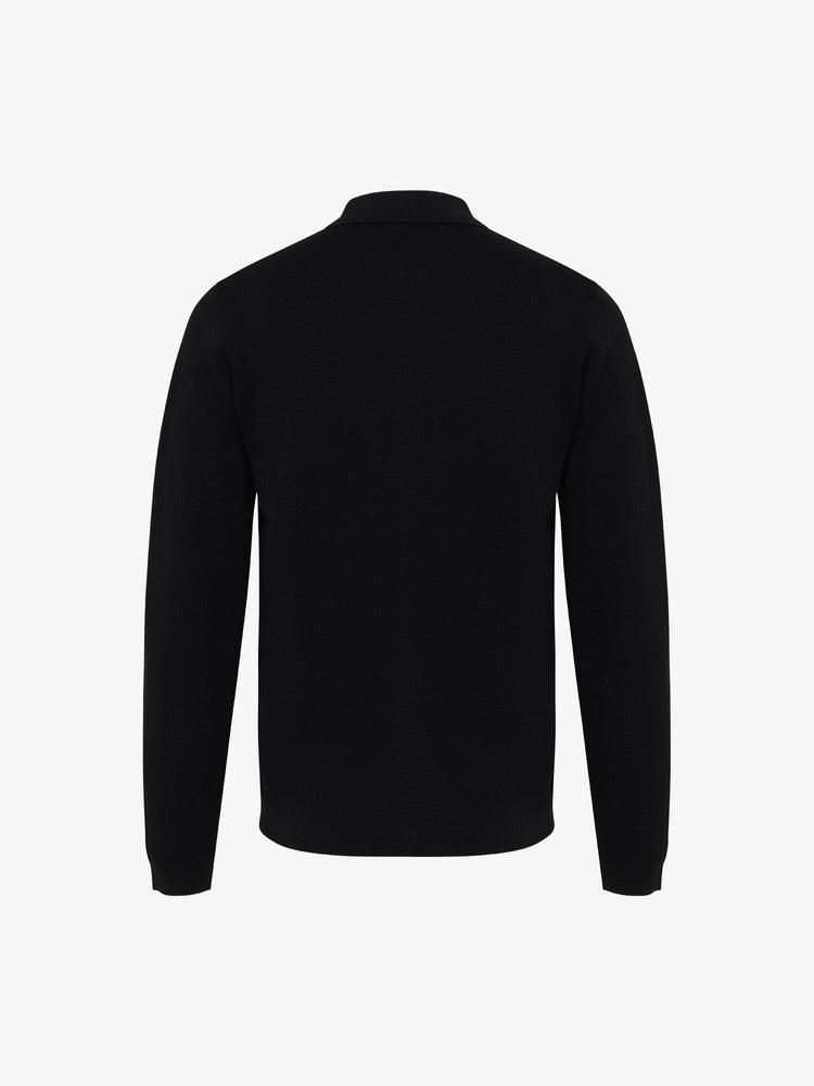 GENTI - Overshirt Cool Dry Zwart Truien Genti 