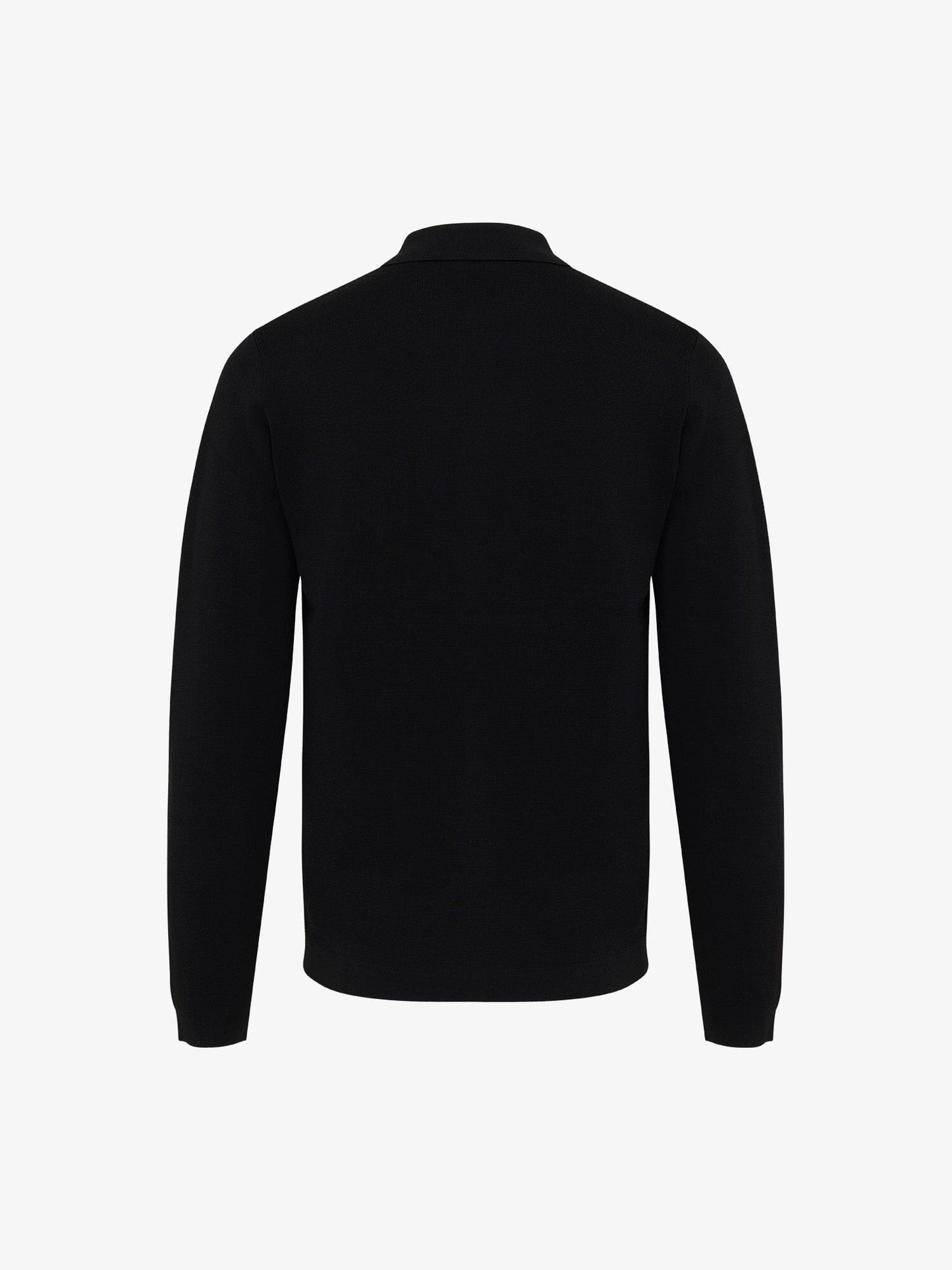 GENTI - Overshirt Cool Dry Zwart Truien Genti 