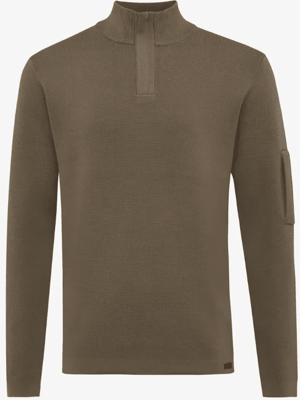 GENTI - Trui Cool Dry Zip Pocket Mud Truien Genti 