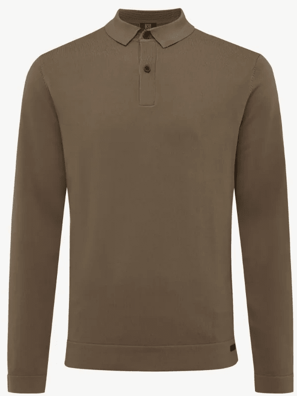 GENTI - Trui Polo Cool Dry Mud Truien Genti 